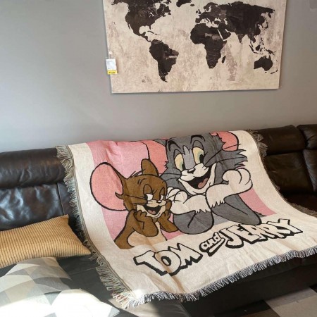貓和老鼠美國卡通沙發毯